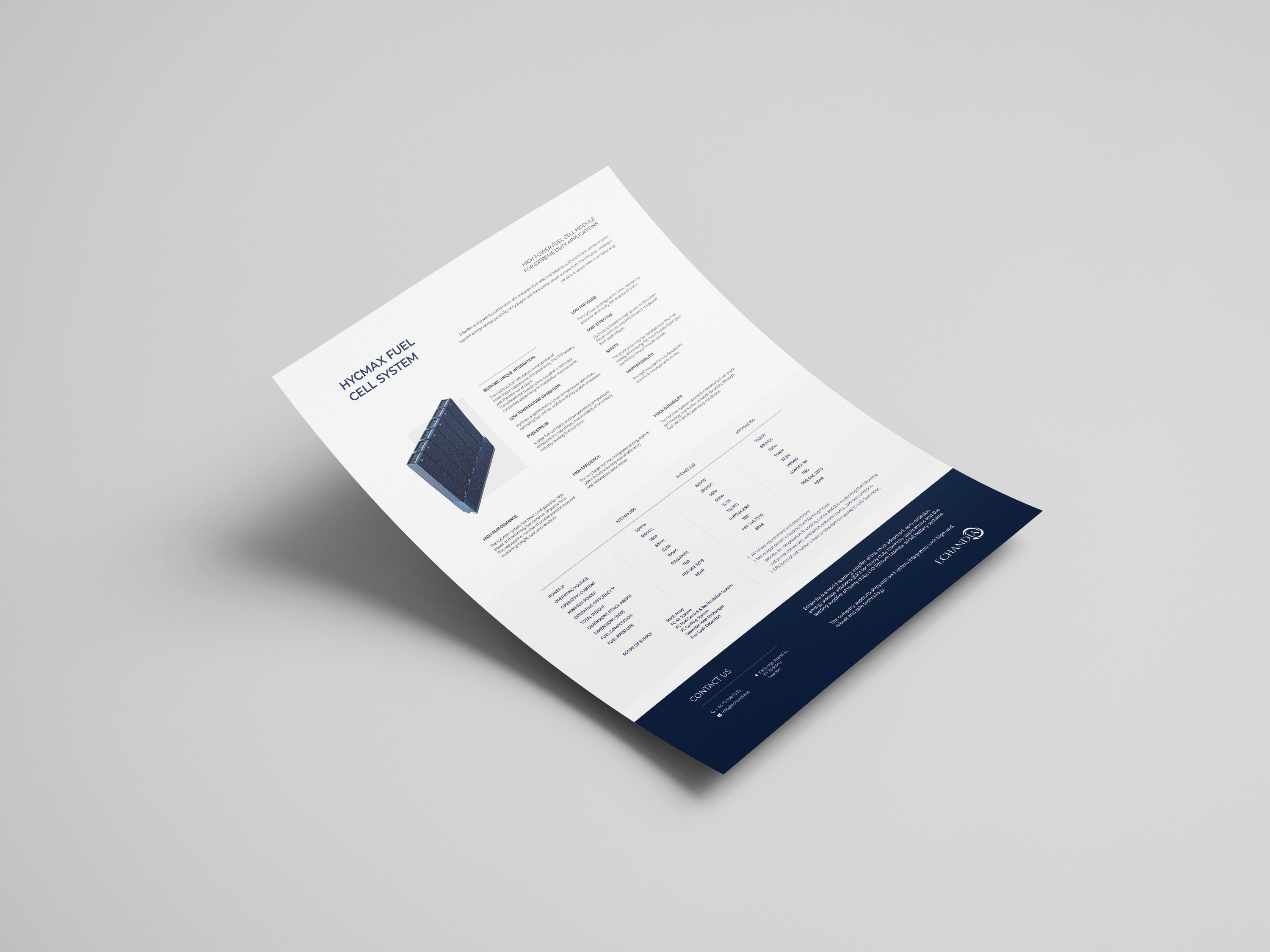 Echandia - Company Flyer
